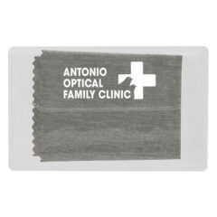 Heathered Cleaning Cloth in Case - 55172_GRA_Padprint
