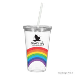 Pride Newport Acrylic Tumbler – 16 oz - 5969_CLR_2Brand