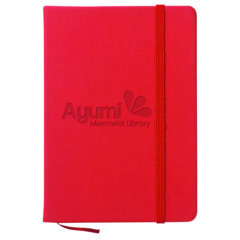 Journal with Antimicrobial Additive – 5″ x 7″ - 65100_RED_Deboss