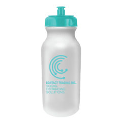 MicroHalt Value Cycle Bottle – 20 oz - 67720_frosted_teal_lid