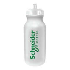 MicroHalt Value Cycle Bottle – 20 oz - 67720_frosted_white_lid