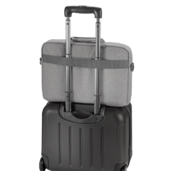 Solo NY® Re:new Briefcase - SoloNYRenewBriefcaseluggagestrapinuse
