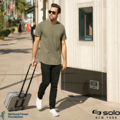 Solo NY® Re:start Underseater Carry-On Luggage - SoloNYRestartUnderseaterCarryOnLuggageinuse