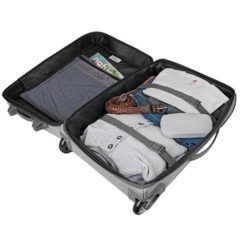 Solo NY® Re:treat Carry-On Suitcase - SoloNYRetreatCarryOnSuitcasemaincompartmentinuse