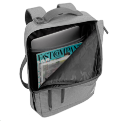 Solo NY® Re:utilize Hybrid Backpack - SoloNYReutilizeHybridBackpckmaincompartment_laptoppocket in use