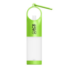 Doggone Clean Bag Dispenser with 0.5 oz Sanitizer Spray - lime