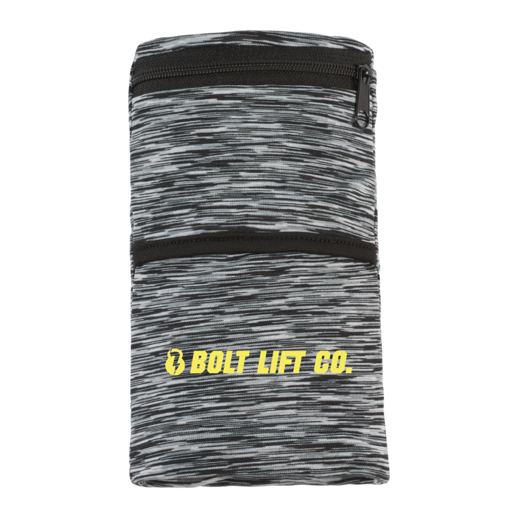 Cooling Heathered Wrist Band with Pocket - SM-7623-1
