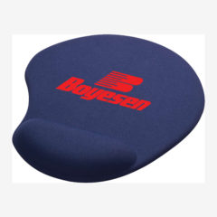 Solid Jersey Gel Mouse Pad with Wrist Rest - a1