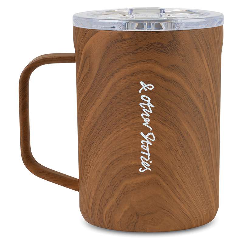 Corkcicle® Coffee Mug – 16 oz - walnut1