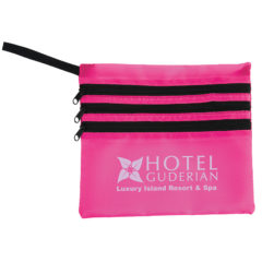 Neon Multi Zipper Pouch - HyperFocal 0