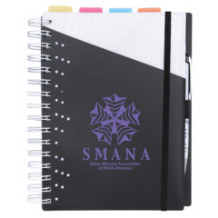 Souvenir® Notebook with Vertex Pen - HyperFocal 0