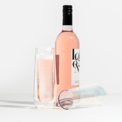 CORKCICLE® Flute Glass Set of 2 - CORKCICLE Flute Glass Set of 2 8211 In Use