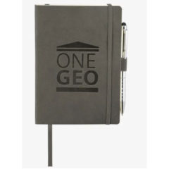 Revello Soft Bound JournalBook® – 5″ x 7″ - grey
