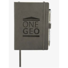 Revello Soft Bound JournalBooks® – 5″ x 7″ - grey