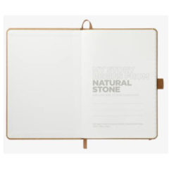 Washable Kraft Stone Bound JournalBooks® – 5.5″ x 8.5″ - open