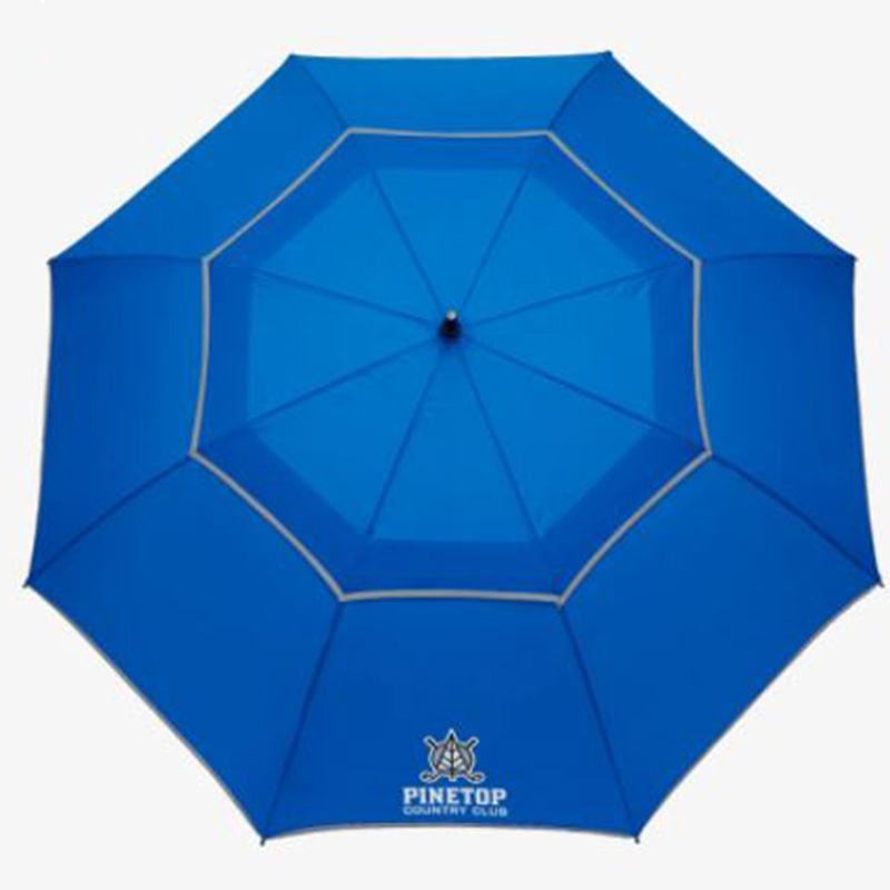 Auto Open Reflective Golf Umbrella – 64″ - royal