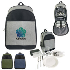 Lakeside Picnic Set Cooler Backpack - 35014_group