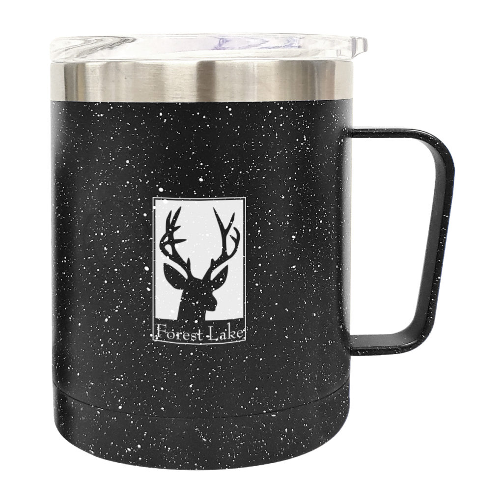 Speckled Campfire Mug – 12 oz - 50118_BLK_Silkscreen