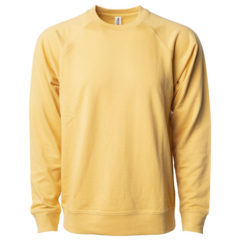 Independent Trading Co. Icon Unisex Lightweight Loopback Terry Crewneck Sweatshirt - 89775_f_fl