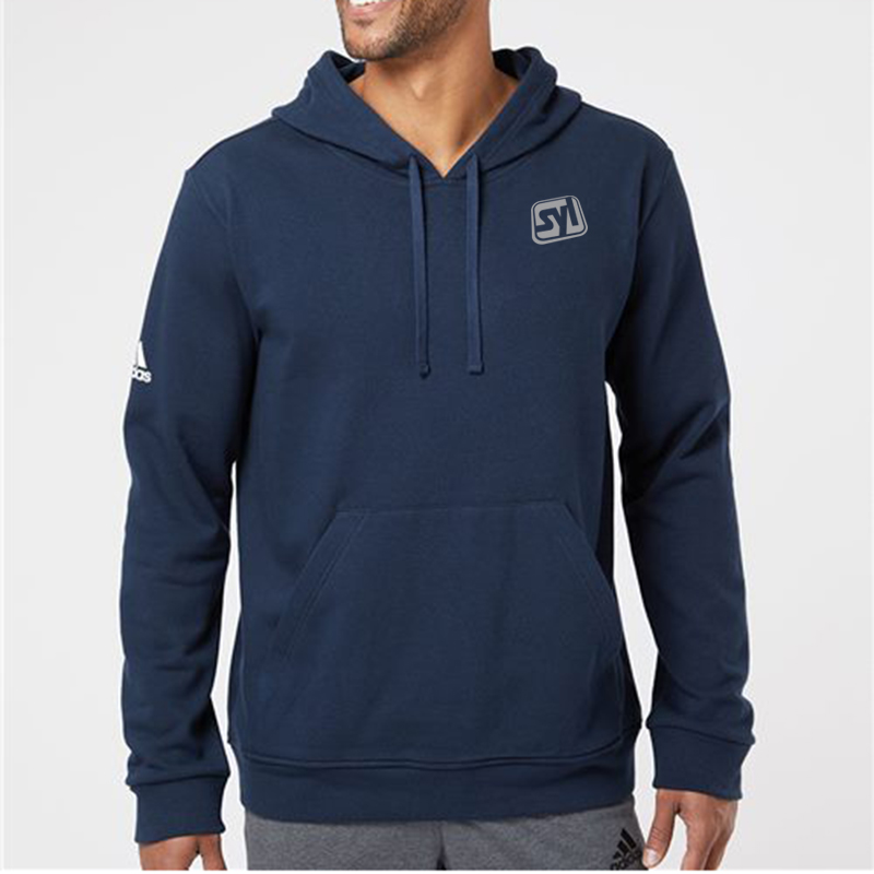 Adidas Fleece Hooded Sweatshirt - 9928_fm