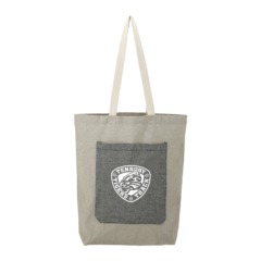 Recycled Cotton Pocket Tote - SM-7227-1
