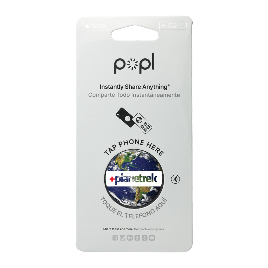 Popl Flat Digital Business Card - main