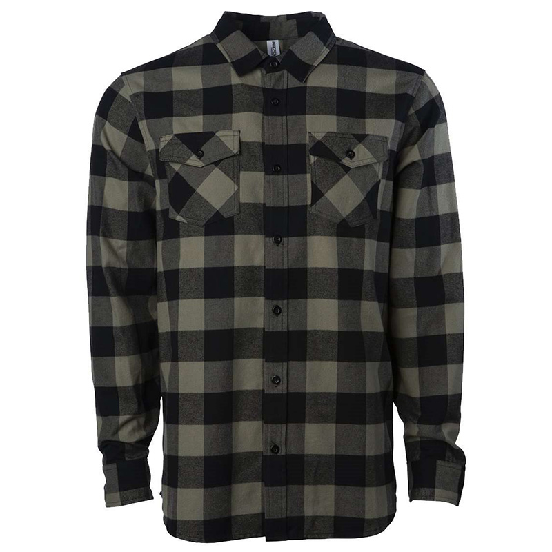 Independent Trading Co. Flannel Shirt - Show Your Logo