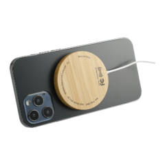 Bamboo MagClick® Fast Wireless Charging Pad - 7143-32-2