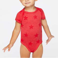 Code Five Infant Star Print Bodysuit - 96549_omf_fl