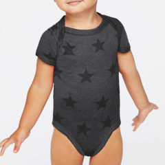 Code Five Infant Star Print Bodysuit - 96550_omf_fl