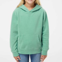 Independent Trading Co. Youth Midweight Pigment Dyed Hoodie - 97535_omf_fl