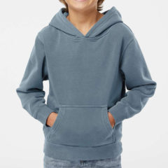 Independent Trading Co. Youth Midweight Pigment Dyed Hoodie - 97538_omf_fl
