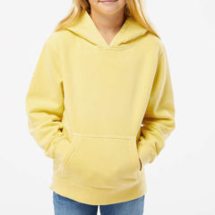Independent Trading Co. Youth Midweight Pigment Dyed Hoodie - 97539_omf_fl