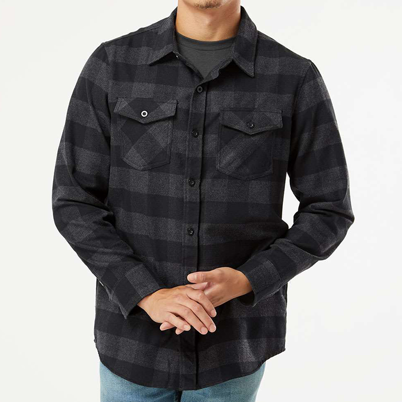 Independent Trading Co. Flannel Shirt - 99424_omf_fl