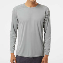 Paragon Long Islander Performance Long Sleeve T-Shirt - Mgrey