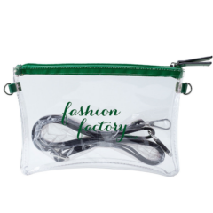 Clear Crossbody Purse - clearcrossbodygreen