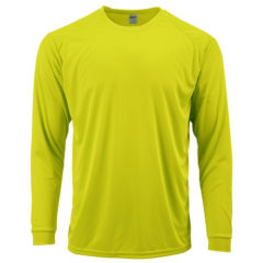 Paragon Long Islander Performance Long Sleeve T-Shirt - safetygreen