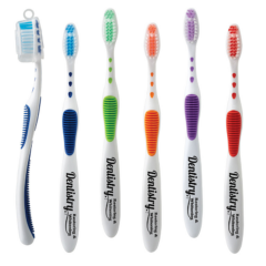 Soft Grip Toothbrush with Cap - toothbrushgroup