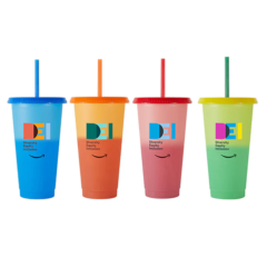 Chameleon Color Changing Tumbler – 4 Piece Set - Chameleonset