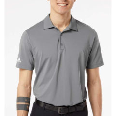 Adidas Ultimate Solid Polo - greyThree