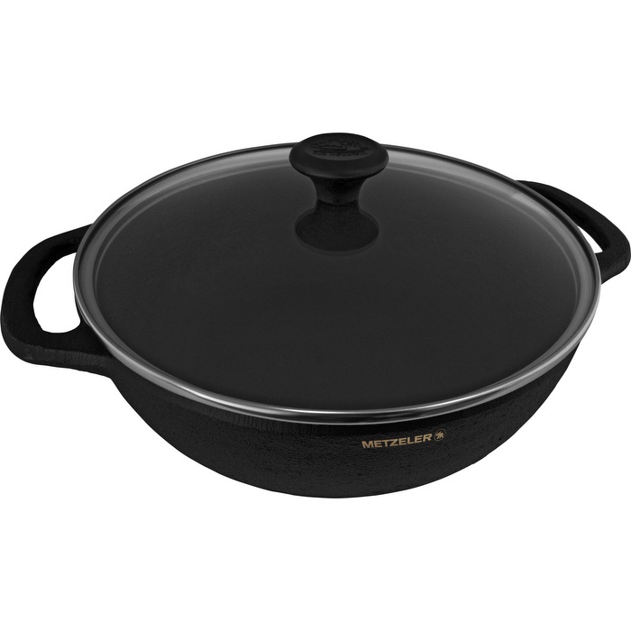 Old Mountain Braiser with Glass Lid – 3 quarts - lg_26901