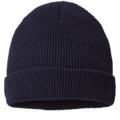 Richardson Waffle Cuffed Beanie - navy