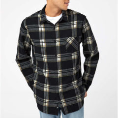 Burnside Open Pocket Flannel Shirt - 94619_omf_fl