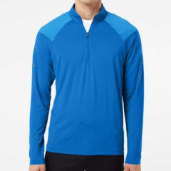 Adidas Shoulder Stripe Quarter-Zip Pullover - 96302_omf_fl