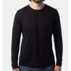 Alternative Cotton Jersey Long Sleeve Go-To-Tee - black