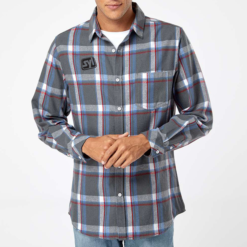 Burnside Open Pocket Flannel Shirt - main