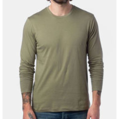 Alternative Cotton Jersey Long Sleeve Go-To-Tee - military