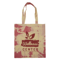 Cotton Candy Tie Dye Tote Bag - 30043_RED_Silkscreen