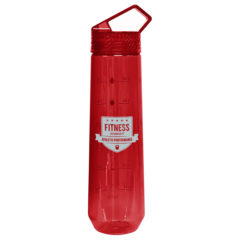 Tritan™ Hydro Time Marked Bottle – 32 oz - 50105_RED_Silkscreen