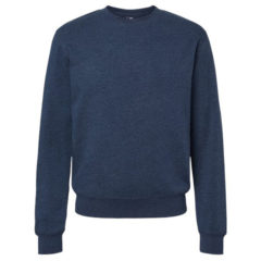 J. America Triblend Fleece Crewneck Sweatshirt - 95460_f_fm